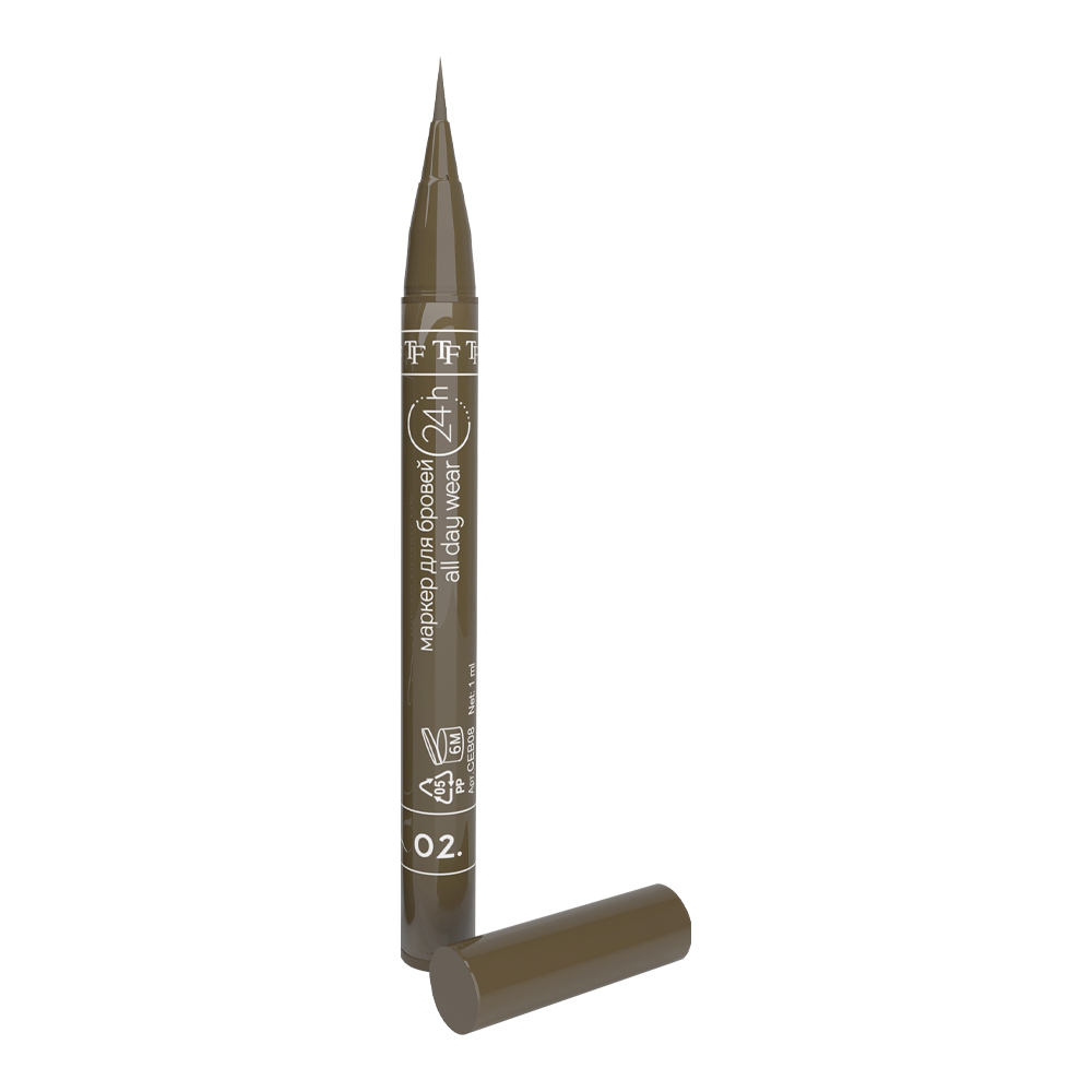 картинка Маркер для бровей Triumf BLADE BROW liner тон 02 светло-коричневый 