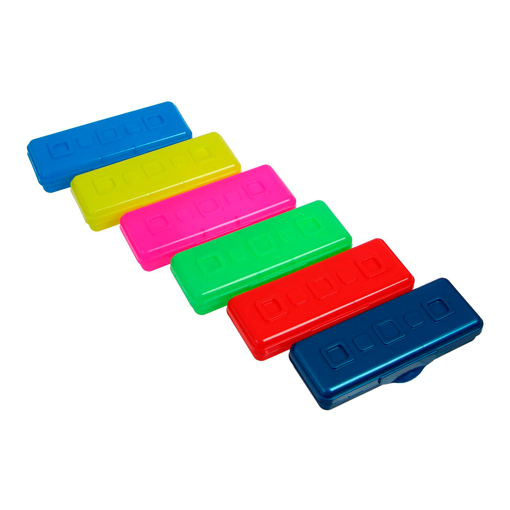 Пенал Calligrata 3626804 футляр Школьный, цвет в ассортименте