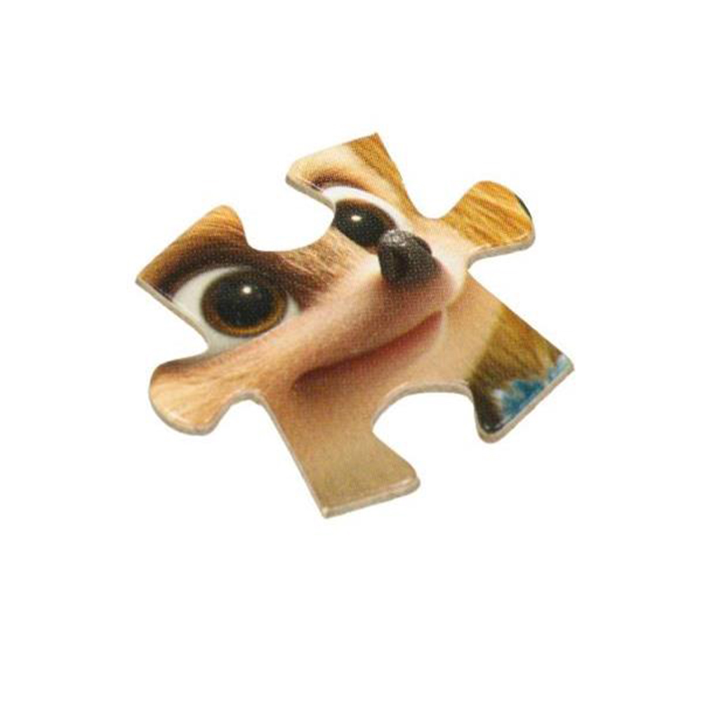 картинка Пазл 5504 Зверята в лесу, 54 элемента 