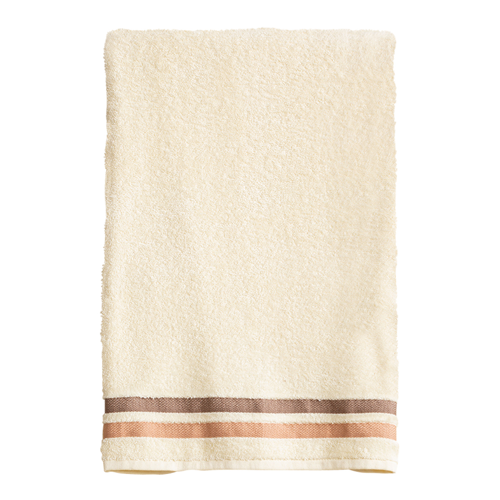 Полотенце махровое Самойловский Текстиль Исландия 761446 400г/м2 70*140 см, ванильный