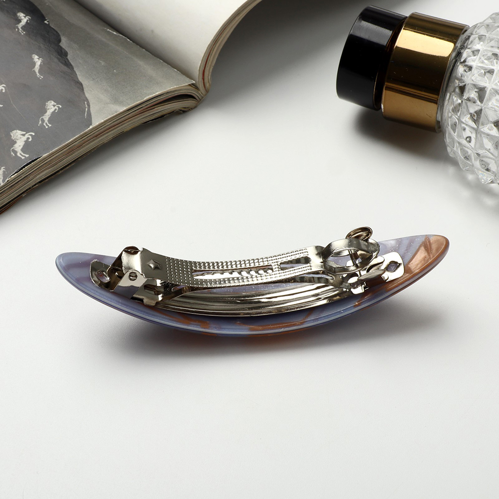 картинка Заколка-автомат для волос 10068499 Арнеб, 9 см, в ассортименте 