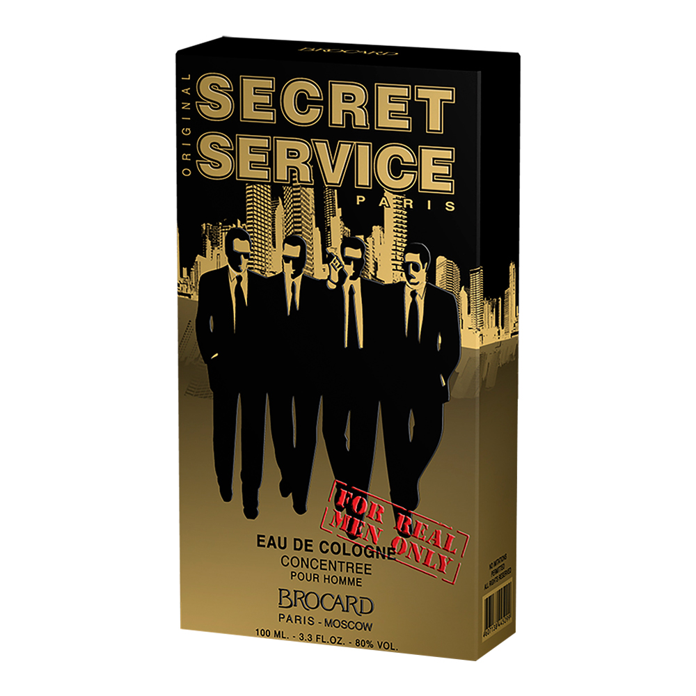 Одеколон Secret Service Original, древесный аромат, 100 мл