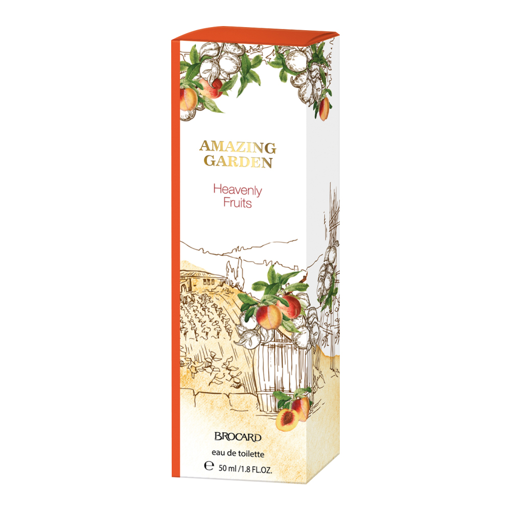 Туалетная вода Удивительный Сад Райские Фрукт аромат фруктовый, женская, 50 мл