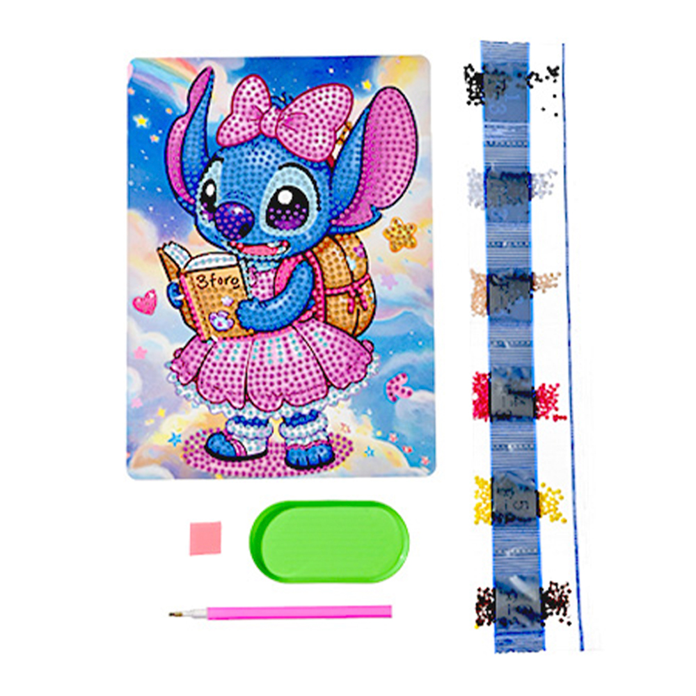 картинка Мозайка M-20525 алмазная, Ушастик, 15*21 см 