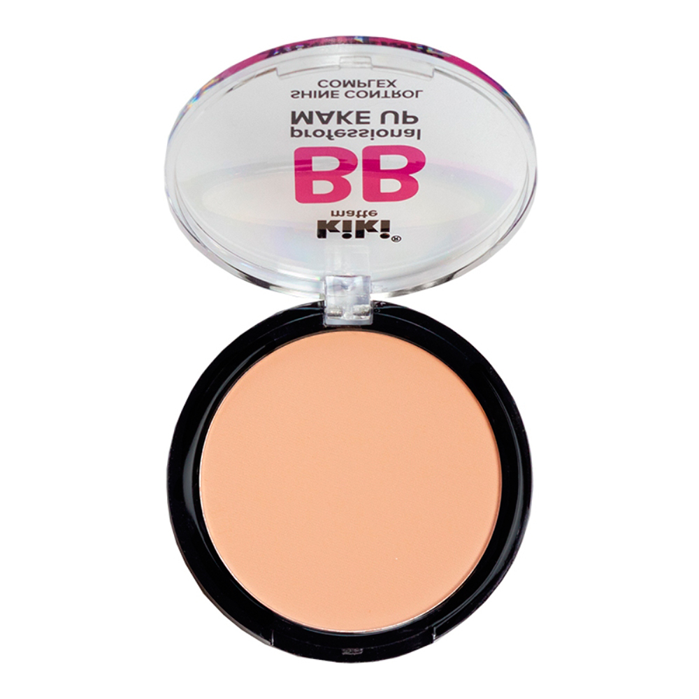 картинка Пудра компактная Kiki BB, светло-бежевая, тон 12 