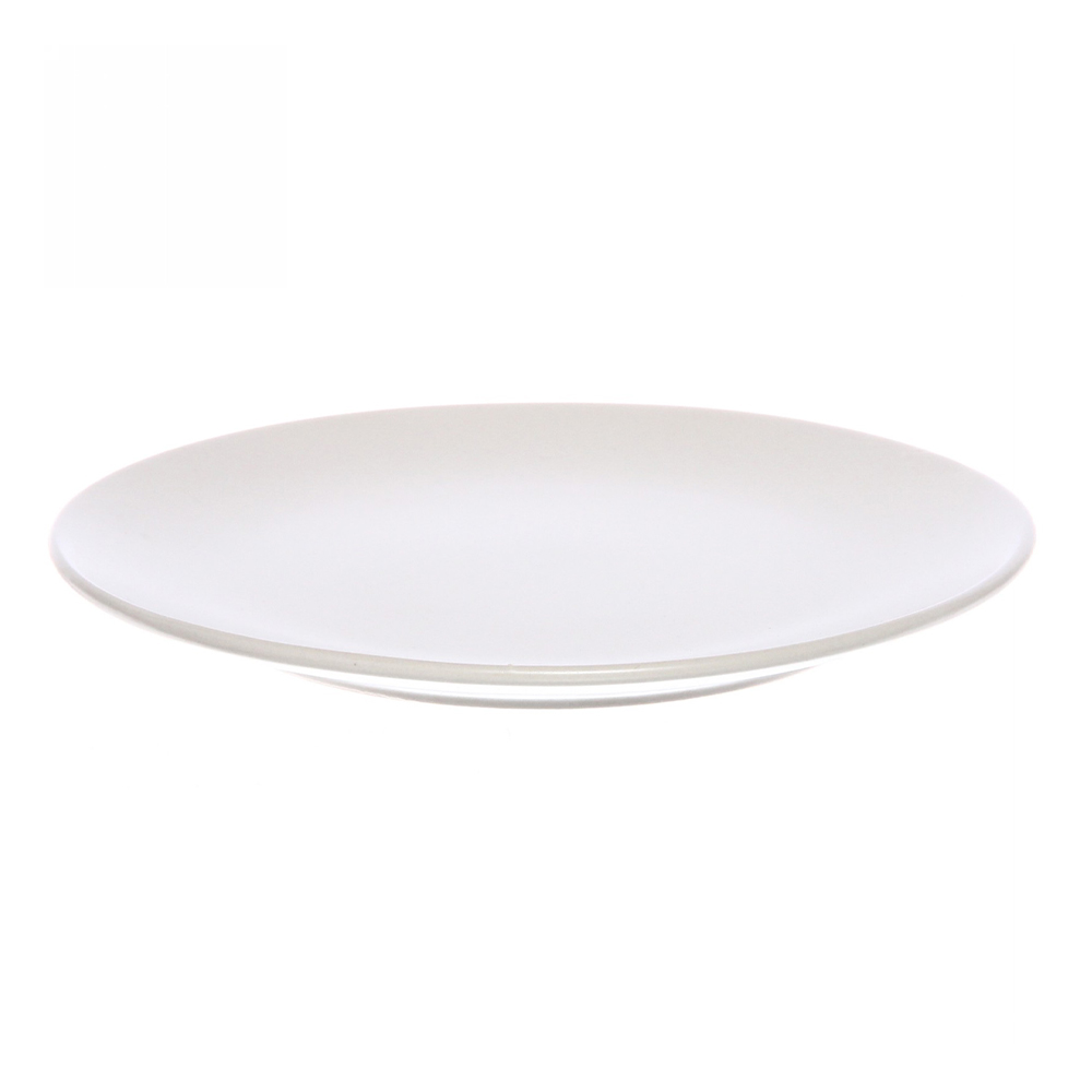 Тарелка 403-219 десертная, Матовая глазурь 20 см, керамическая, слоновая кость