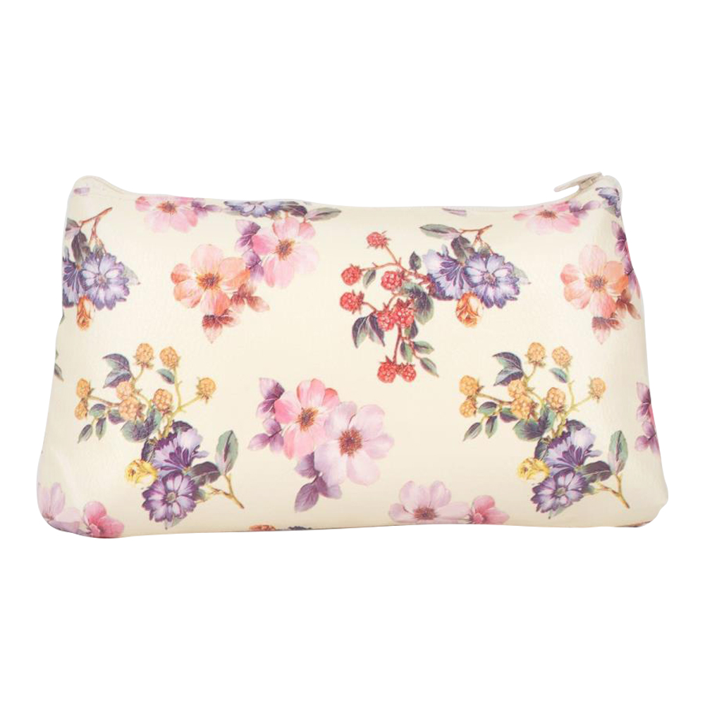 картинка Косметичка 4608512 на молнии 19 х 1,5 х 10 см, бежевый 