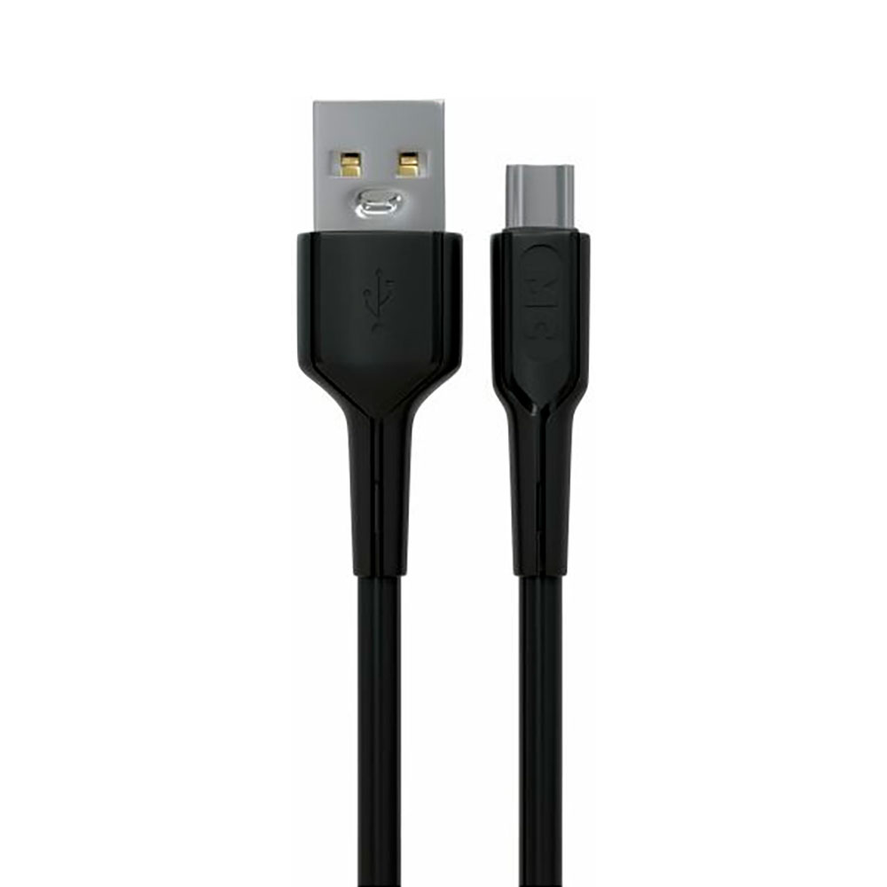 картинка Дата-кабель для зарядки MoreChoice K63a Type-C 3.0A, белый, 1 м 