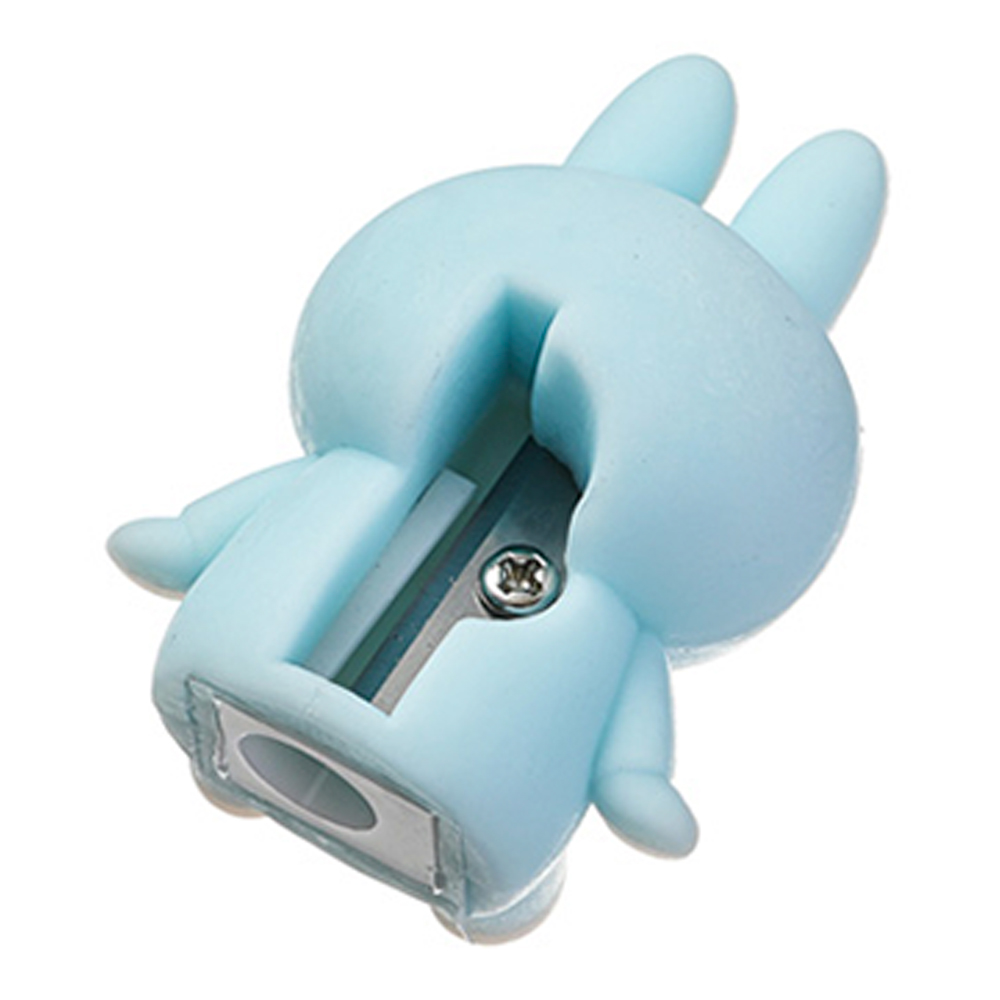 Точилка LB1310 Зубастик, пластик, 3 цвета, с ластиком, в ассортименте