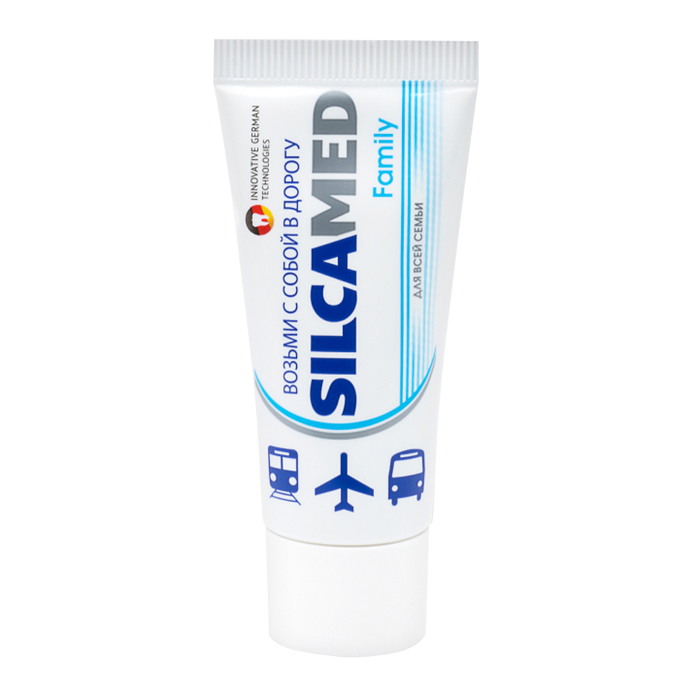 картинка Набор Silca Med Family Дорожный (зубная паста + зубная щетка) 