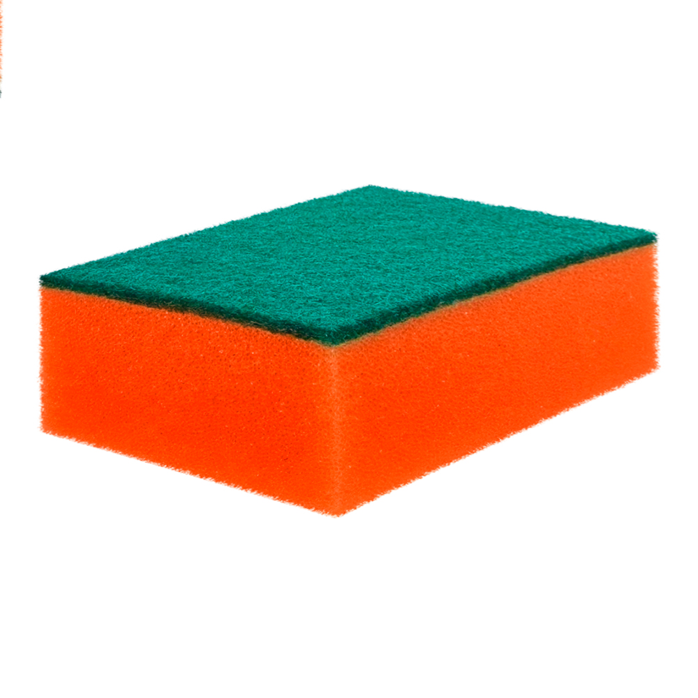 Губка хозяйственная Ладушки универсальная 12*7,5*4см