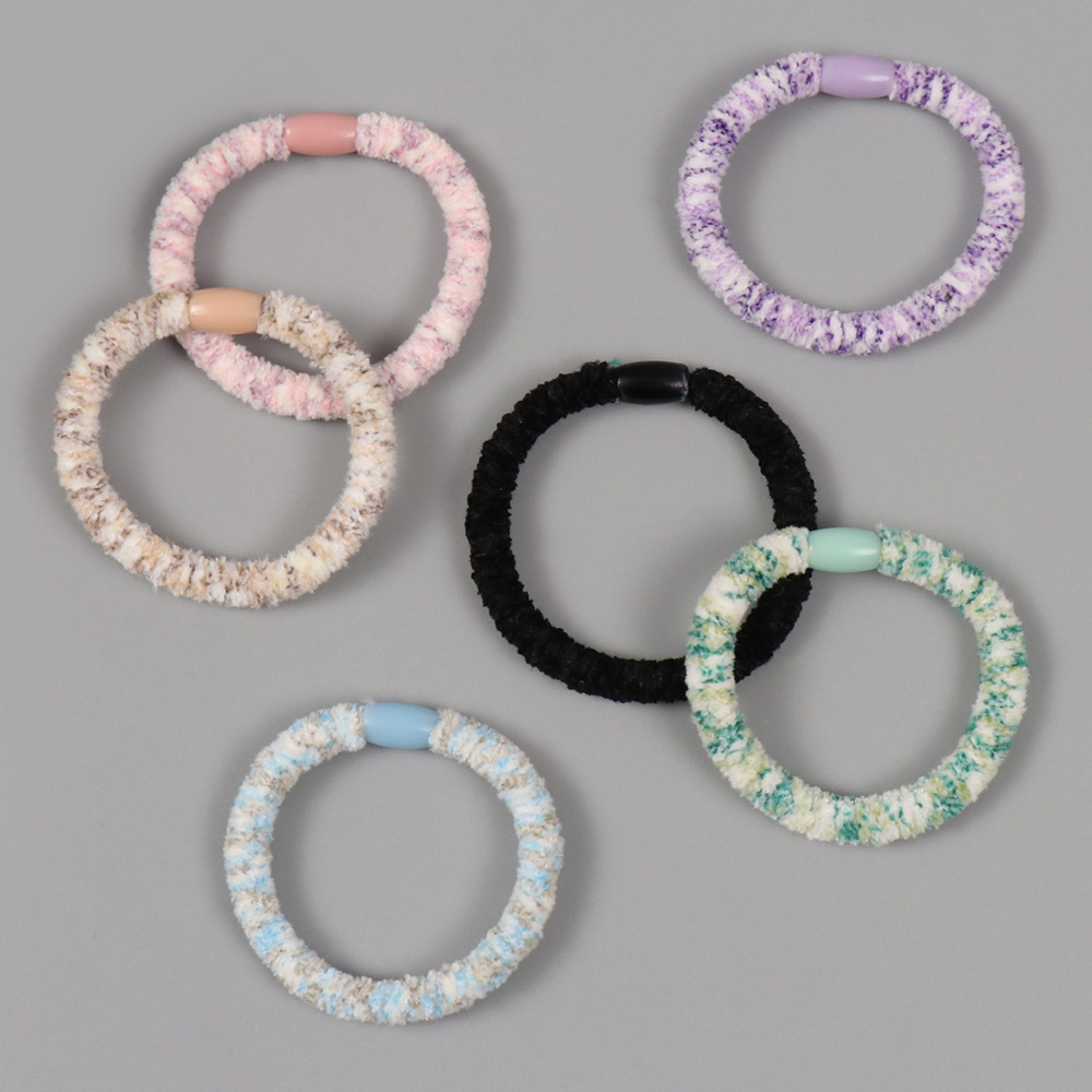 картинка Резинка для волос 10530827 Махрушка спорт, галант штрихи, в ассортименте, 1 шт 