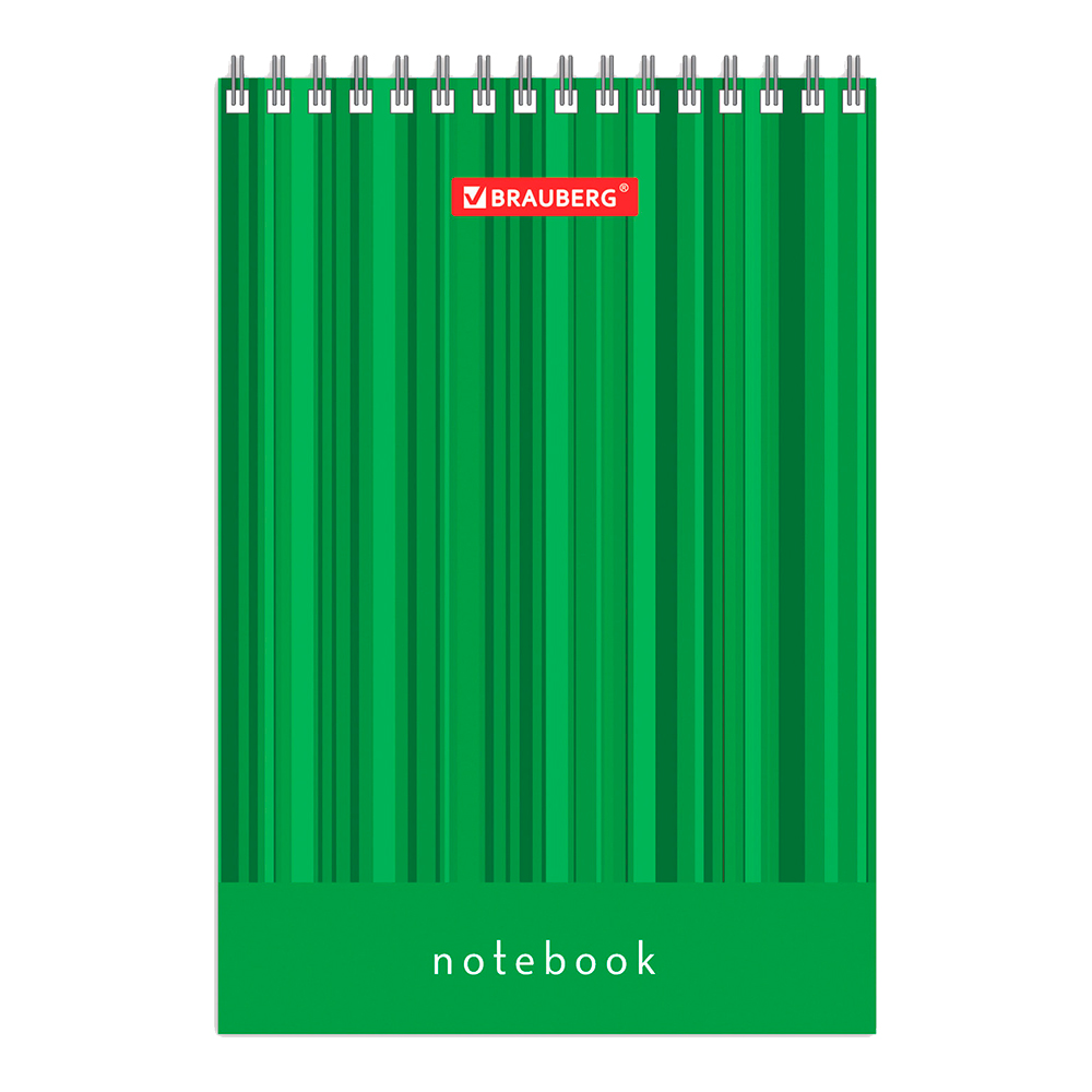 Блокнот 129822 А6 гребень Полоски, 40 листов