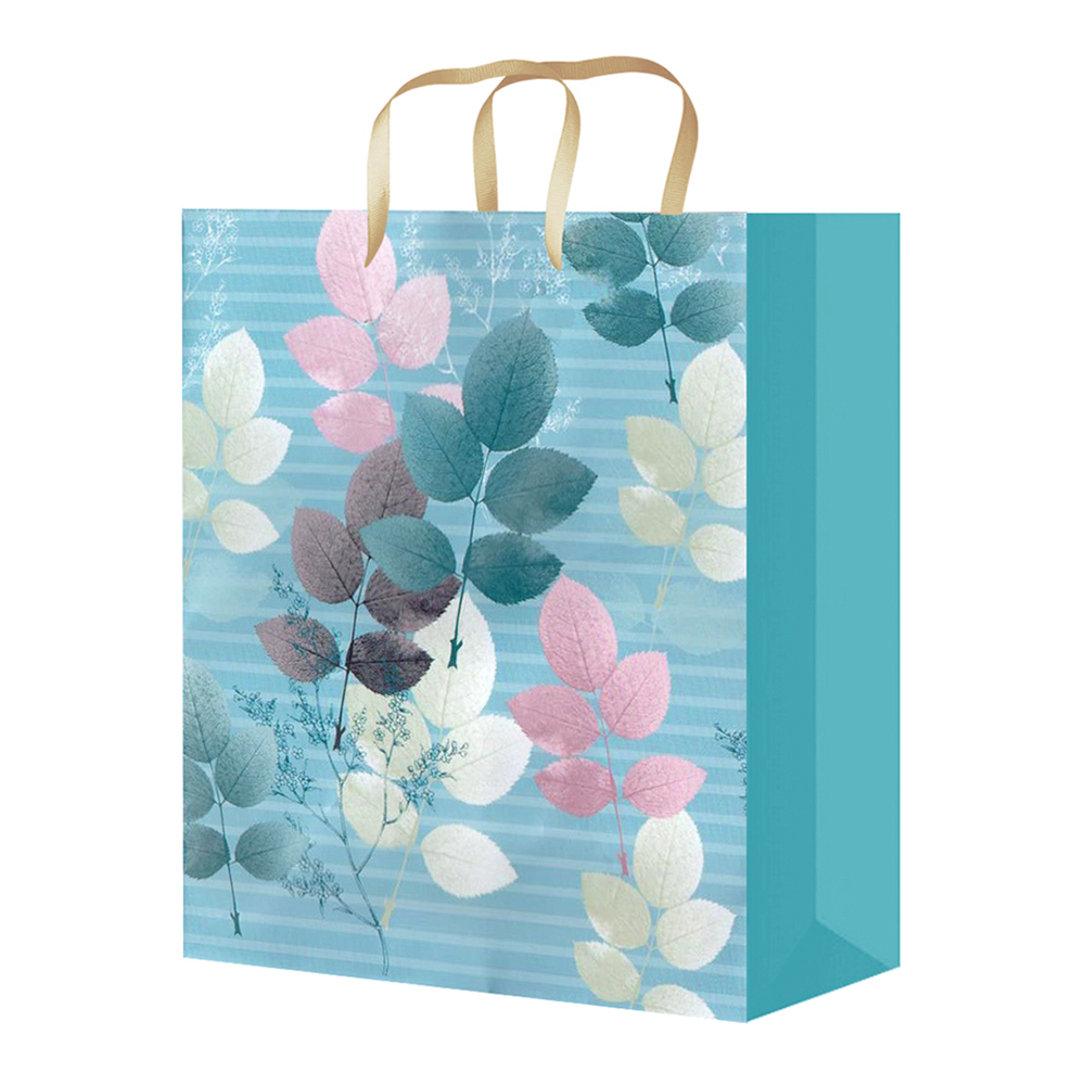 Пакет подарочный S-100/101/102/103/104 Цветы пастель 11,1*13,7*6,2, микс