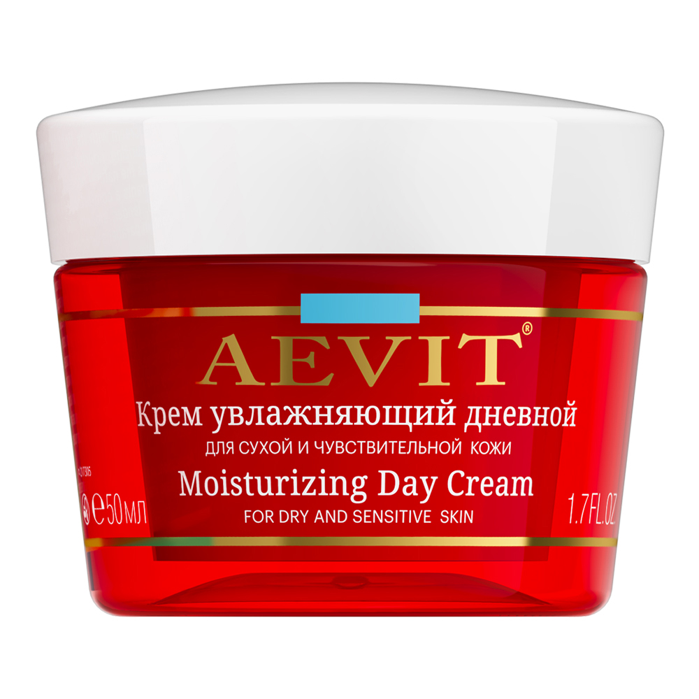Крем для лица AEVIT Увлажняющий дневной для сухой и чувствительной кожи, 50 мл