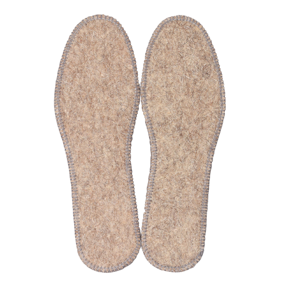 картинка Стельки для обуви ONLITOP 3548972 утеплённые, двухслойные, фольгированные, размер 36, серый 