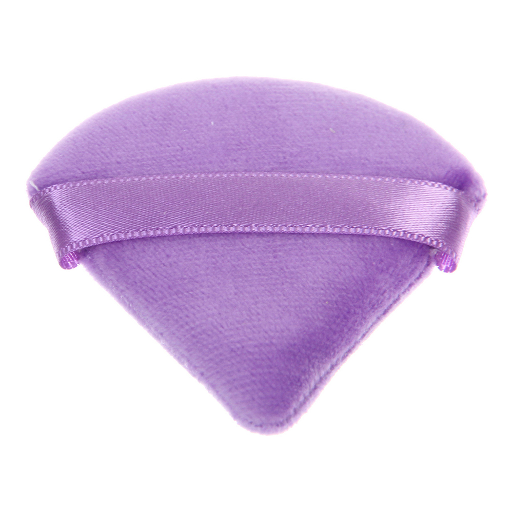 картинка Спонж для макияжа 525-018 Эффекто, капля, 4*3 см, фиолетовый 