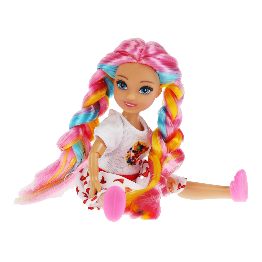 картинка Кукла Три кота ANNA15-3C-02 Анна 15 см, руки и ноги сгибаются 