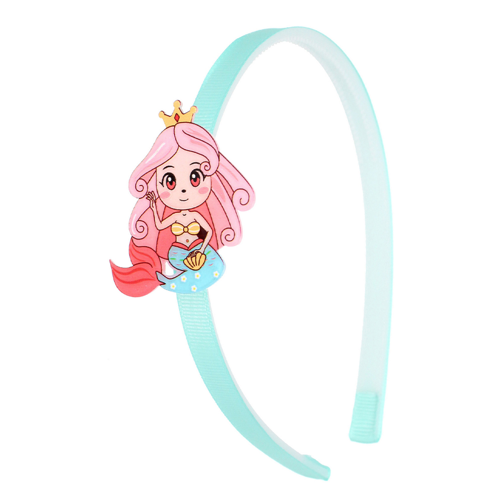картинка Ободок для волос Розовое облако365-423 Русалочки, 1 см, в ассортименте 