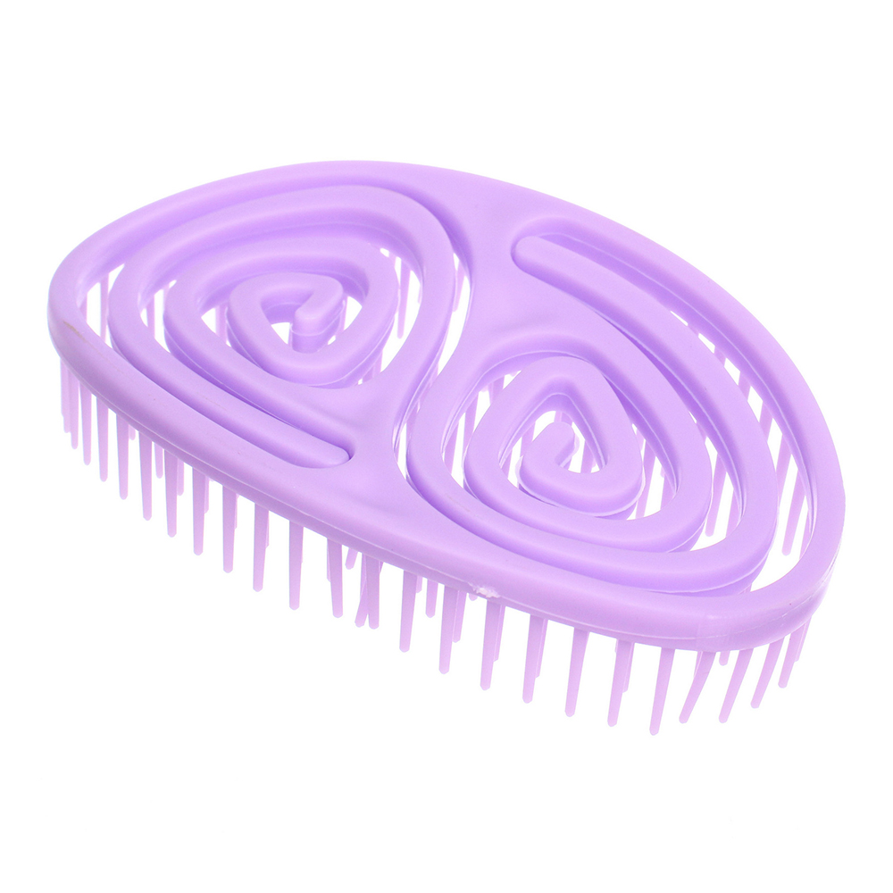 картинка Расческа 655-297 массажная Фиеро, 12*5*8 см, фиолетовый 