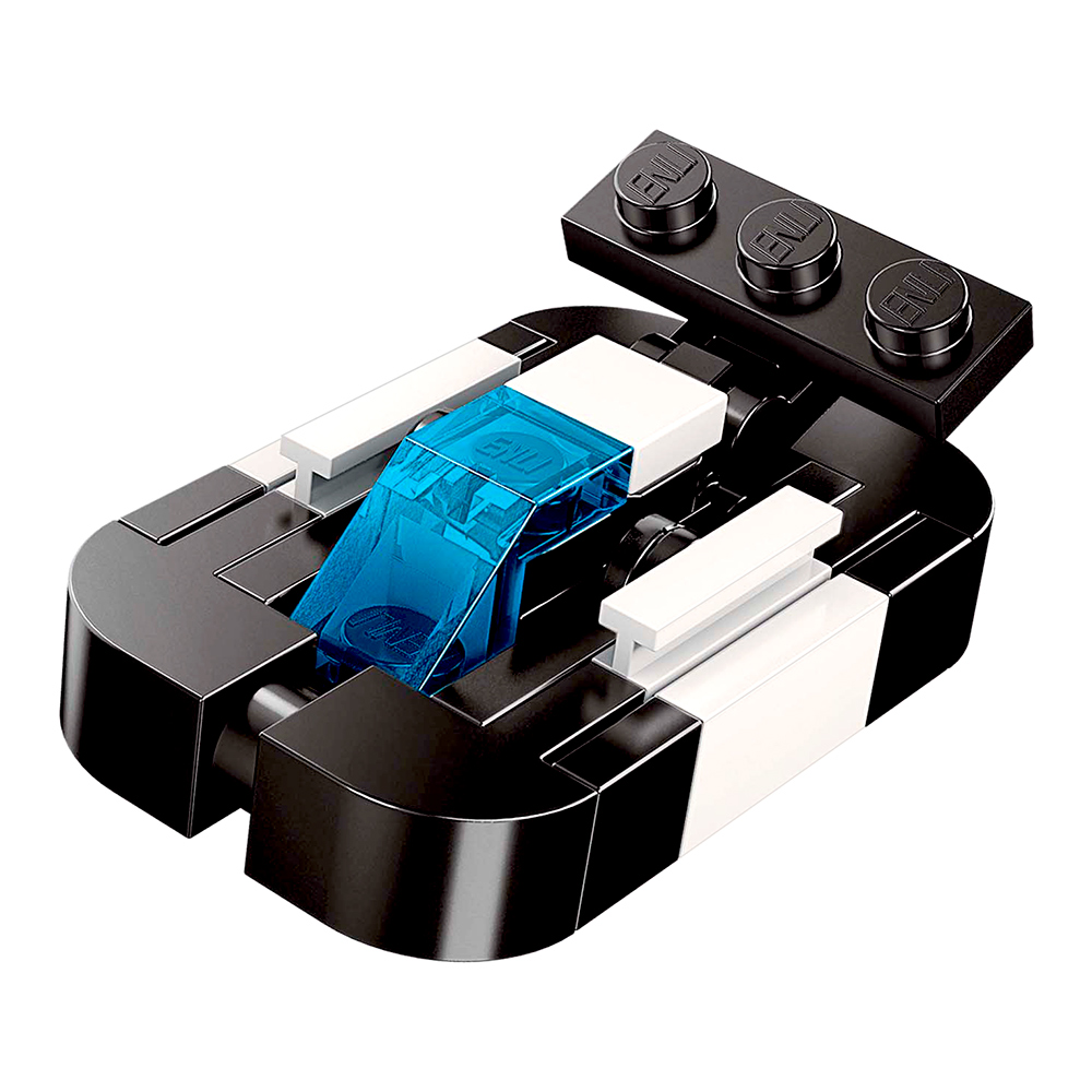 картинка Конструктор 7045865 Qman Транспорт, 10 видов, пластик 