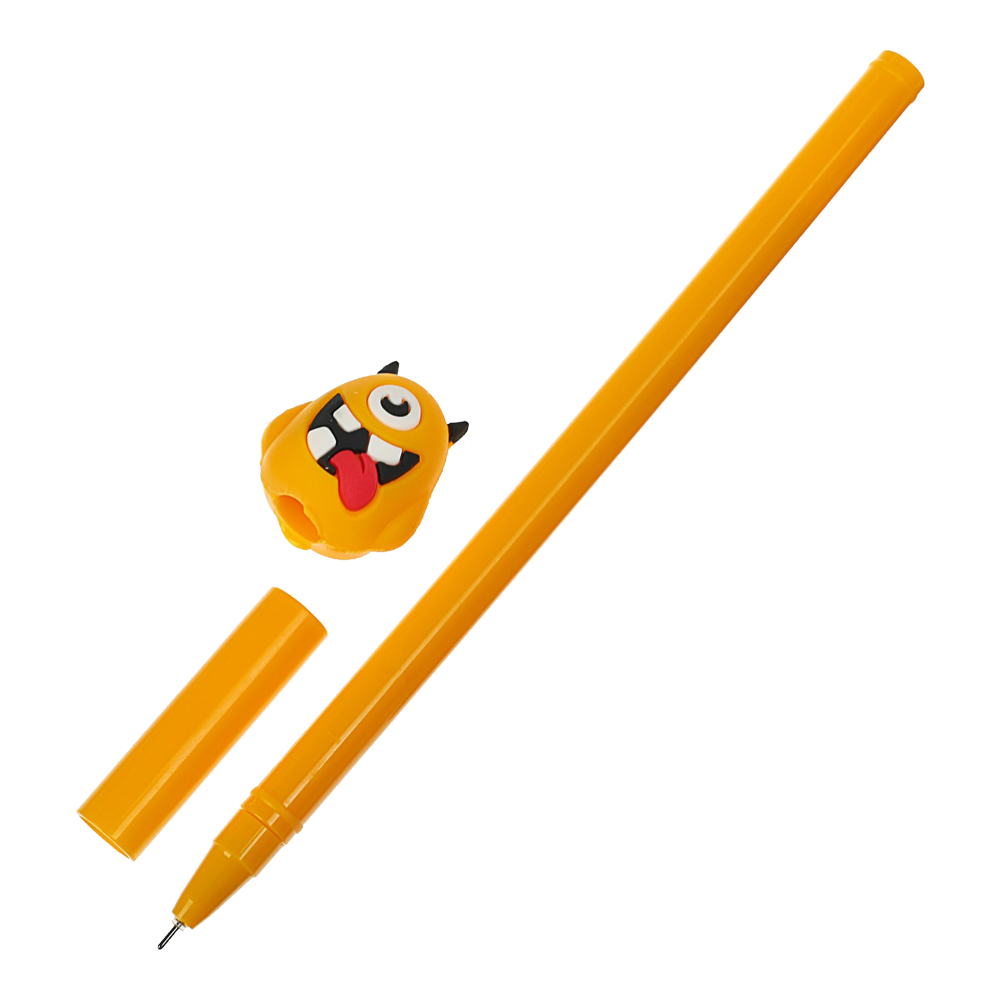 Ручка гелевая 3567716 прикол Монстр, микс