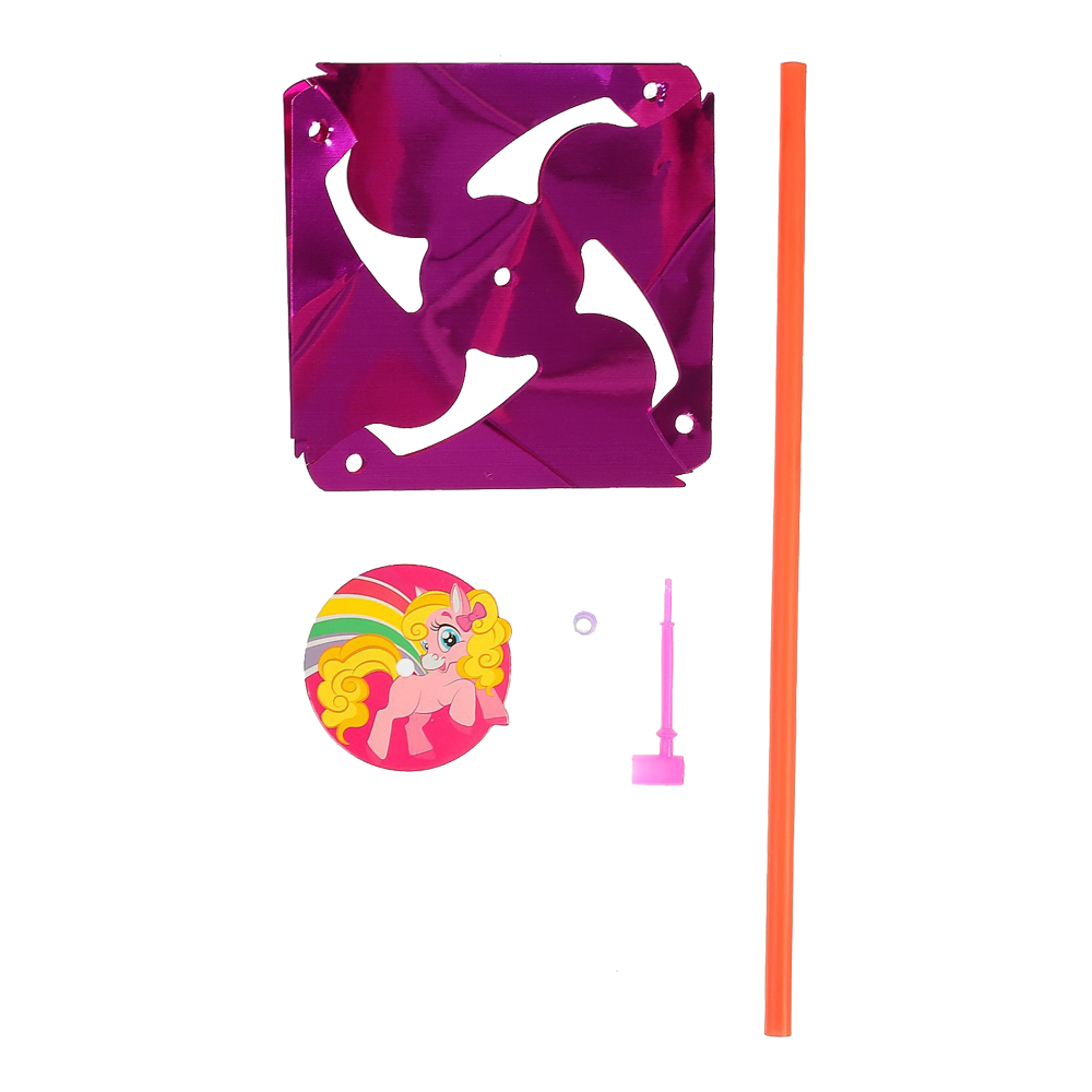 картинка Ветерок 2745921 Волшебная пони, 36 см, пластик, фольга, в ассортименте 