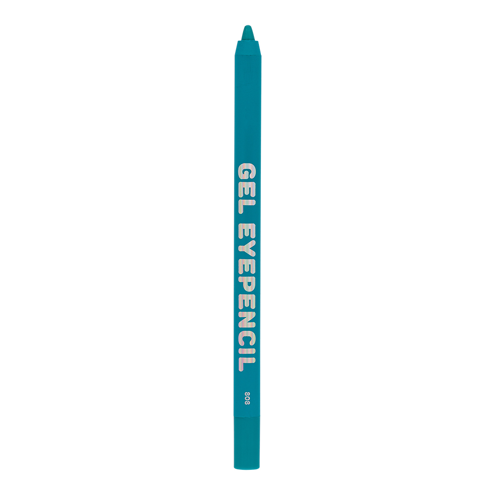 картинка Карандаш для глаз Parisa Gel Eyepencil, гелевый, бирюзовый, тон 808 