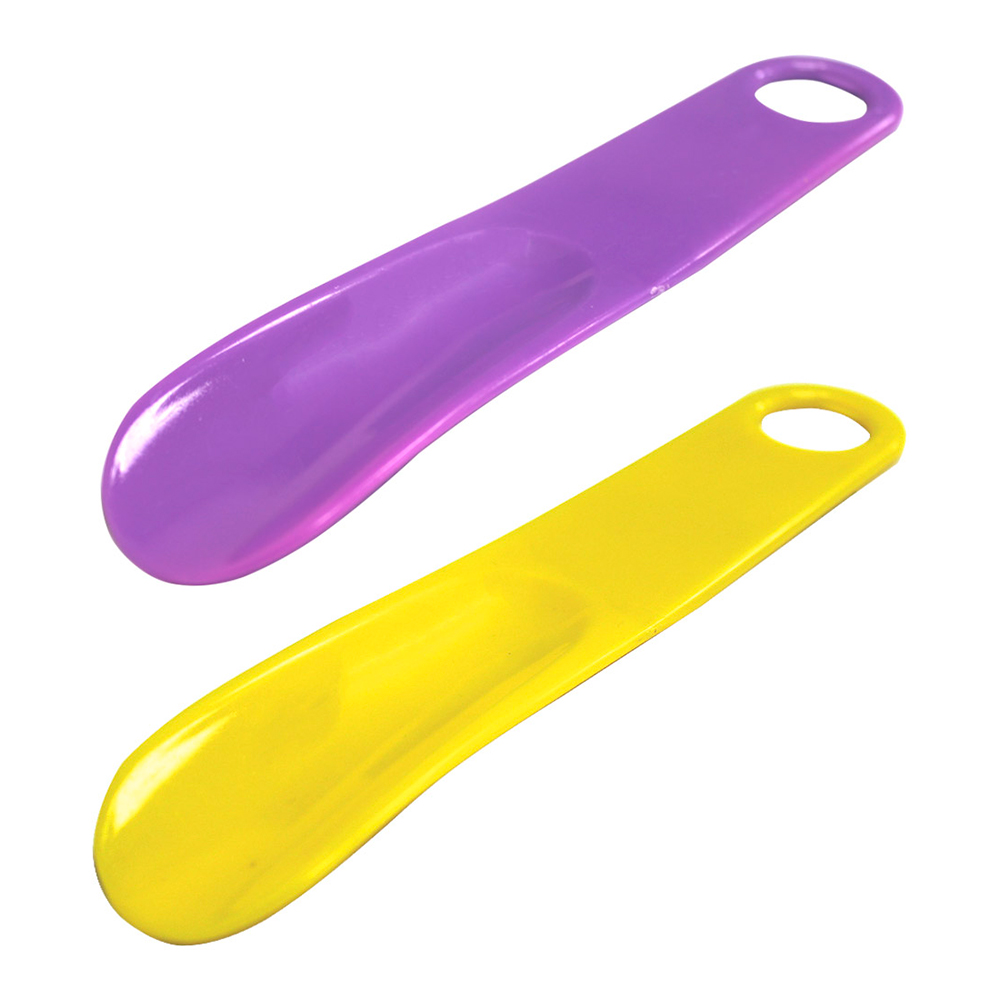 картинка Рожок для обуви пластик 20см цвет микс, 1 шт 