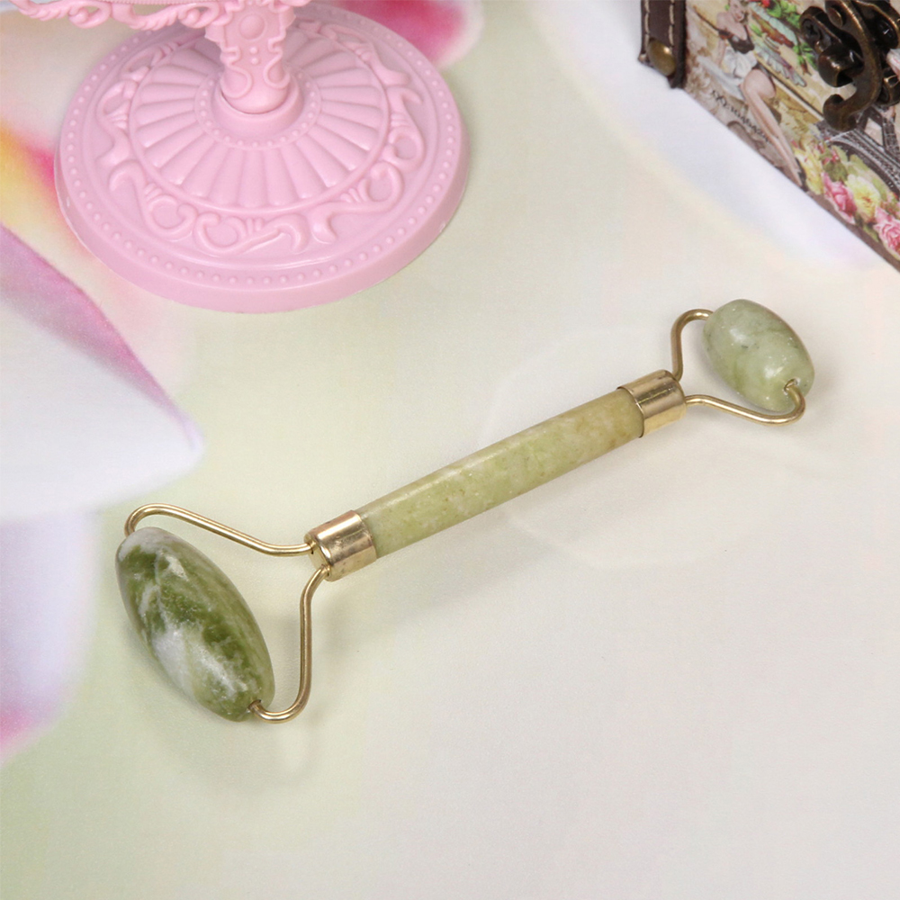 картинка Массажер 213-043 для лица и шеи декольте Gua sha - Яшма, в ассортименте 