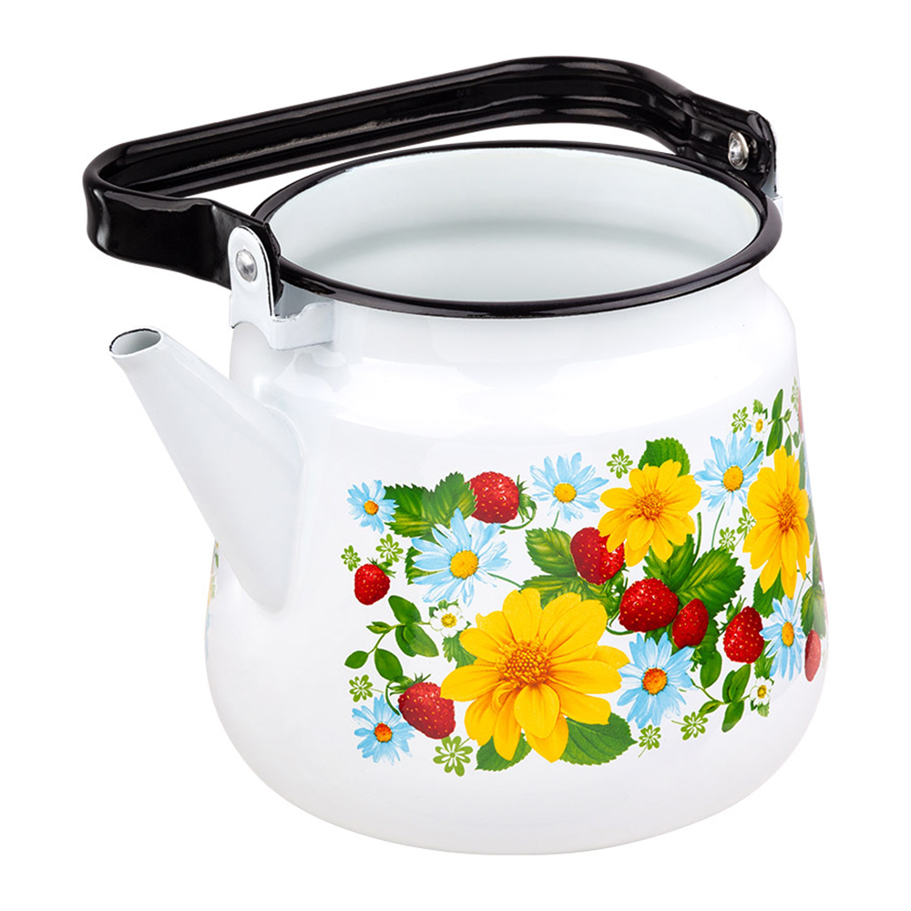 Чайник 107794 Земляника, эмалированный, 3,5 л