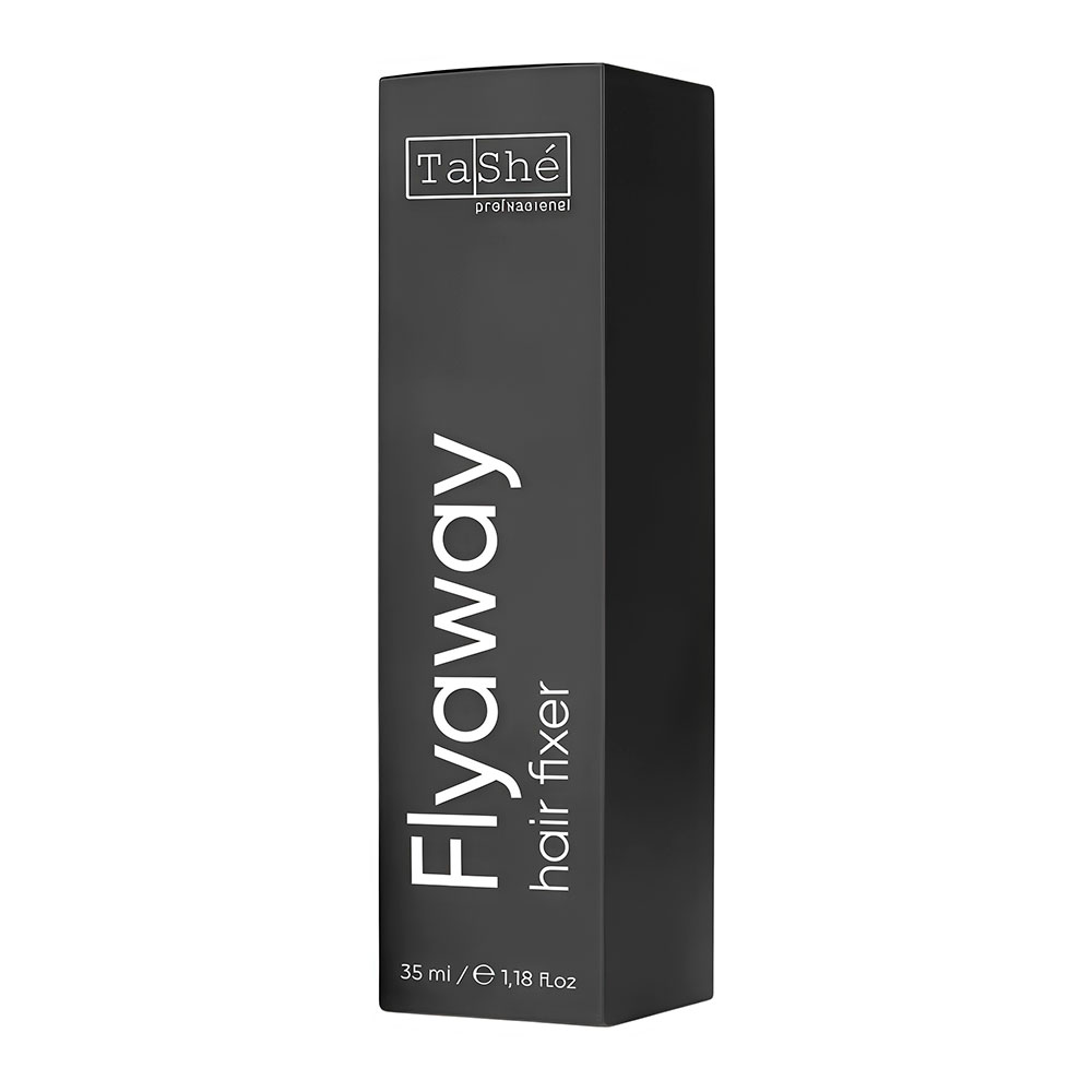 картинка Фиксатор для волос TaShe Flyaway hair fixer Flyaway hair fixer, для укладки со щеточкой, 35 мл 