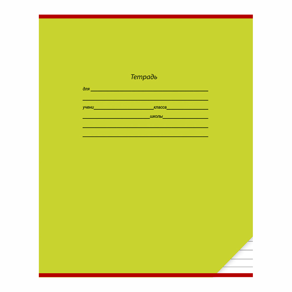 Тетрадь Проф-Пресс 12 листов, линия, Классика-4, 1 шт