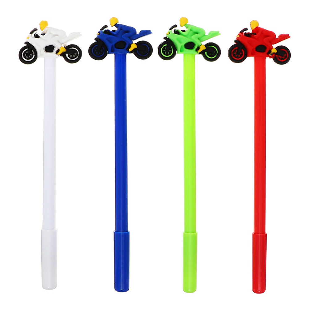 Ручка гелевая Calligrata 9930845 прикол Мотоцикл, в ассортименте