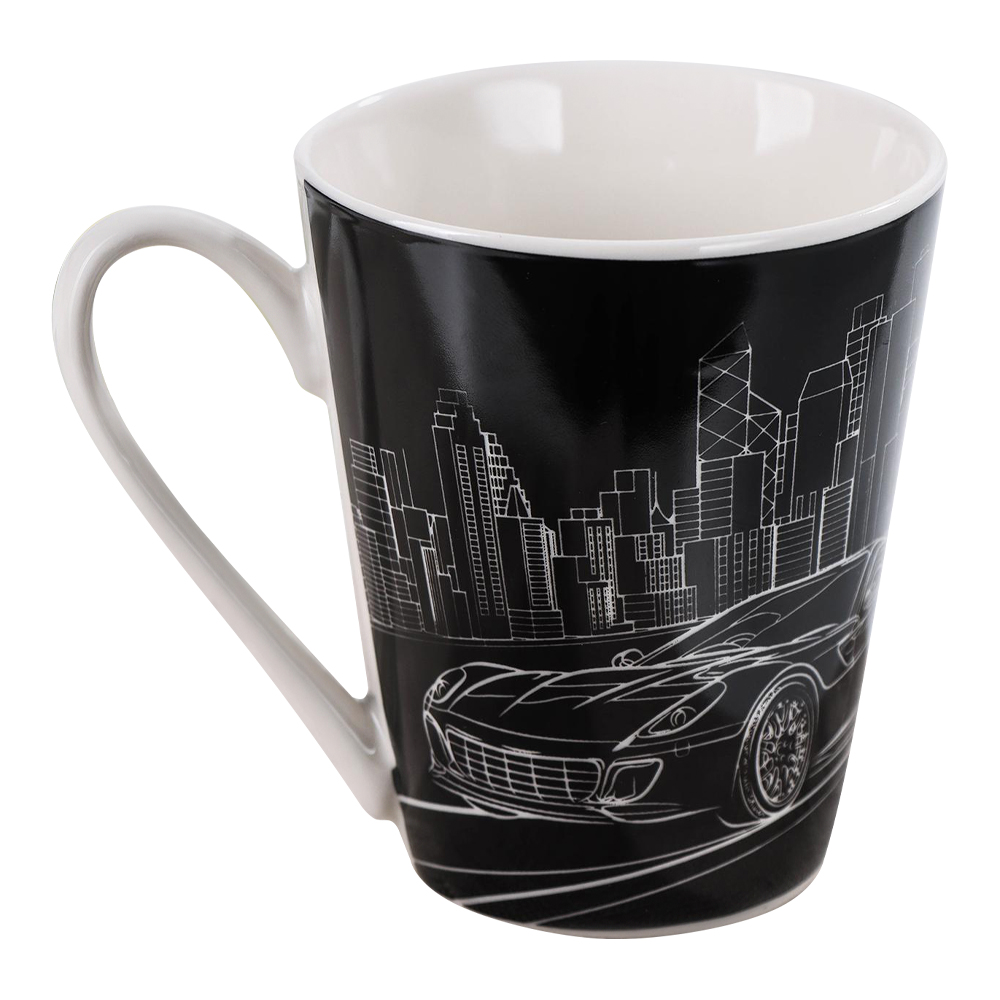 Кружка 5278188 Машина, фарфор, 310 мл