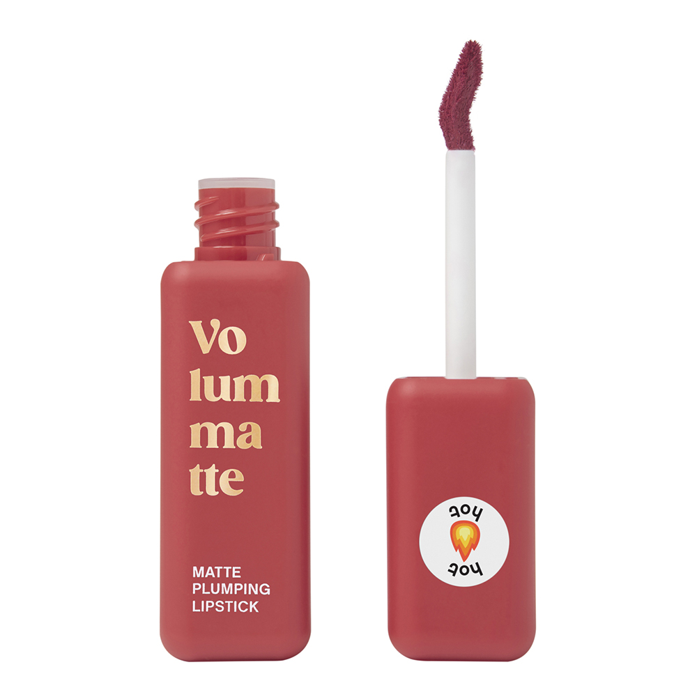 картинка Помада для губ Vivienne Sabo Volummatte матовая с плампингом, Вишневый, тон 05 3 мл 