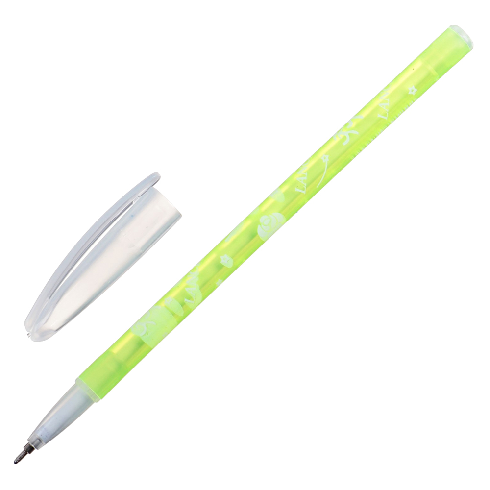 Ручка шариковая LANCER 2879122 0.5 мм, стержень синий, корпус с рисунком, цвет корпуса микс