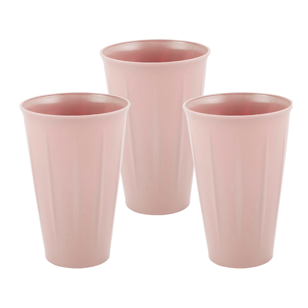 Набор для напитков SE182812005 Vanilla, кувшин 1,9 л+3 стакана 0,35л, цвет: латте, пластик