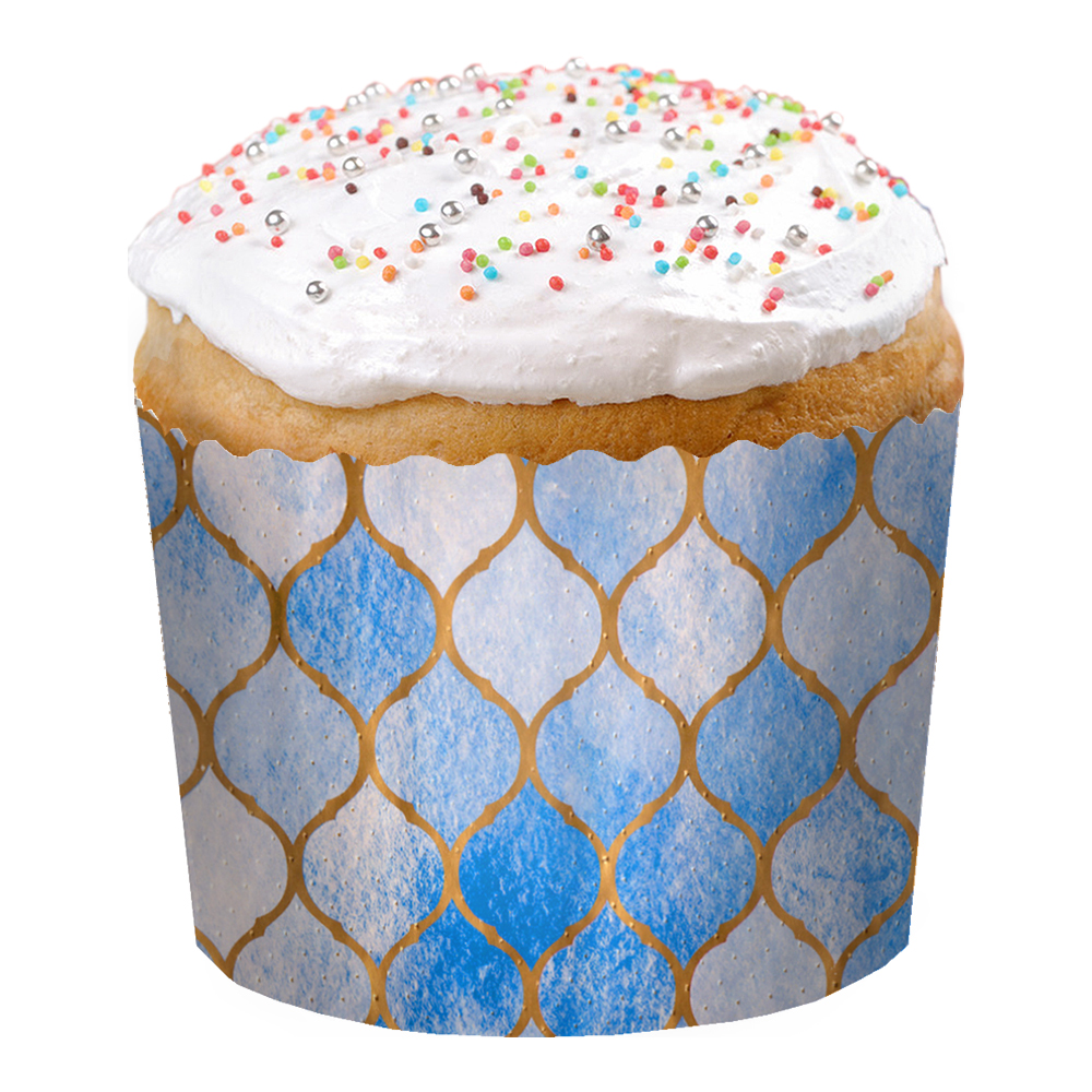 Форма для выпечки бумажная Витражи 110*85 мм