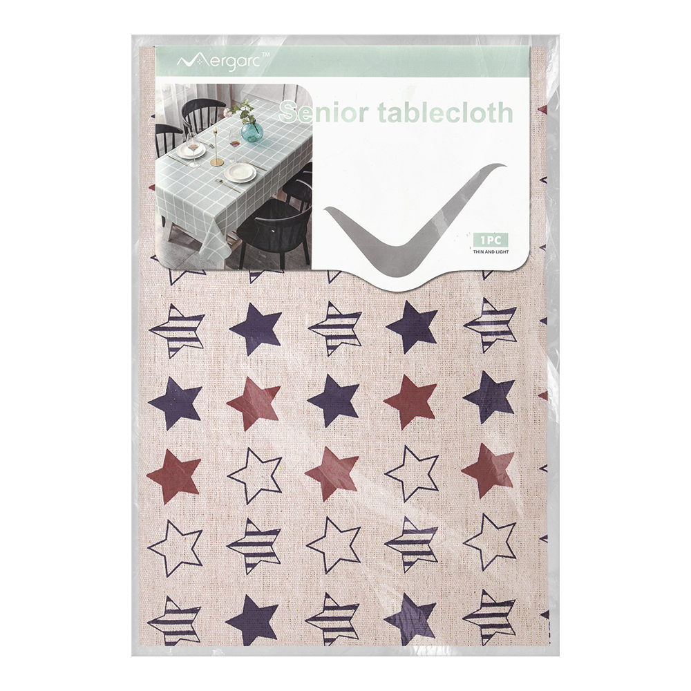 Скатерть SKS-10 Микс 140*140 см, полиэстер, в ассортименте