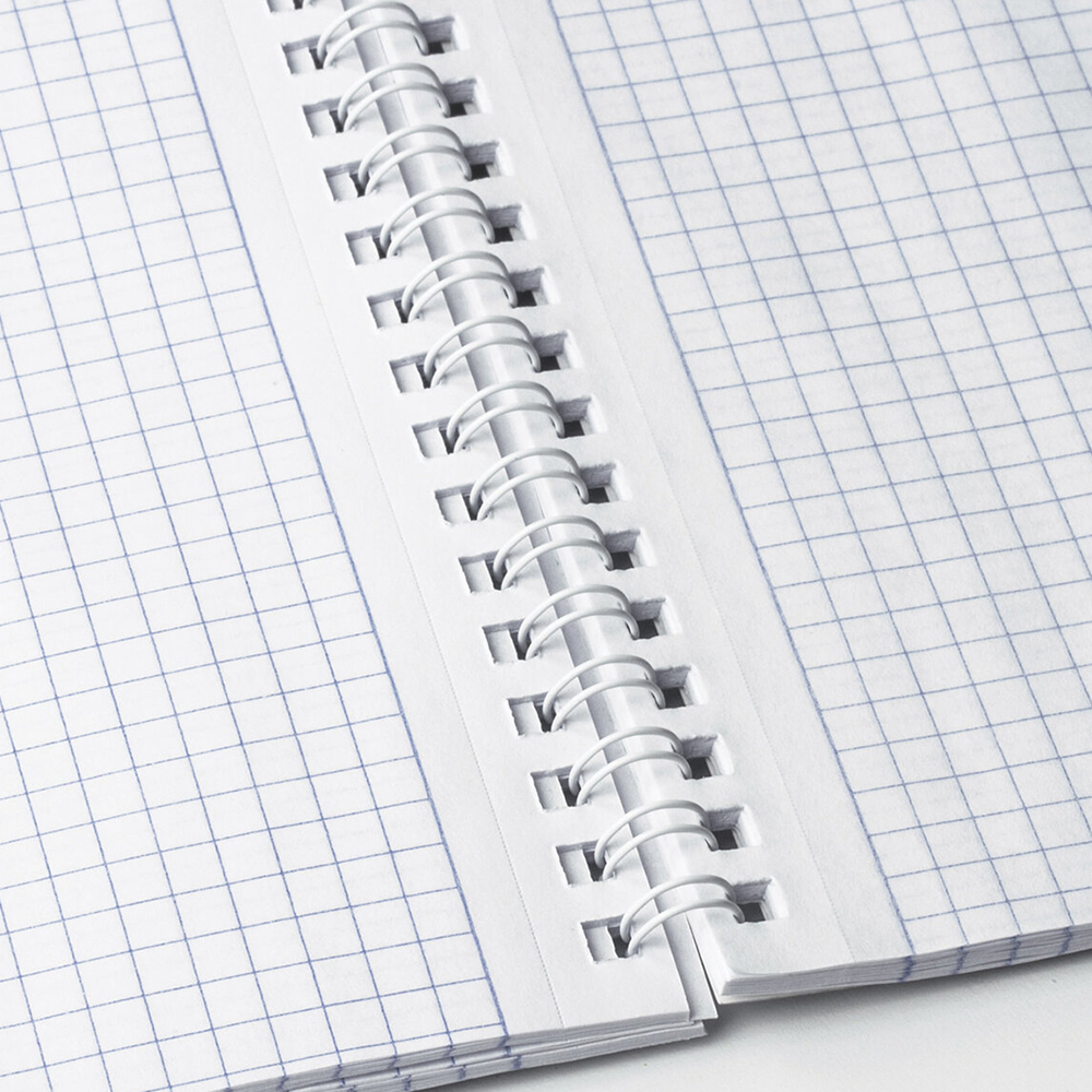 Блокнот Brauberg 114363 Racing, гребень, клетка, А5 146*206 мм, 60 листов