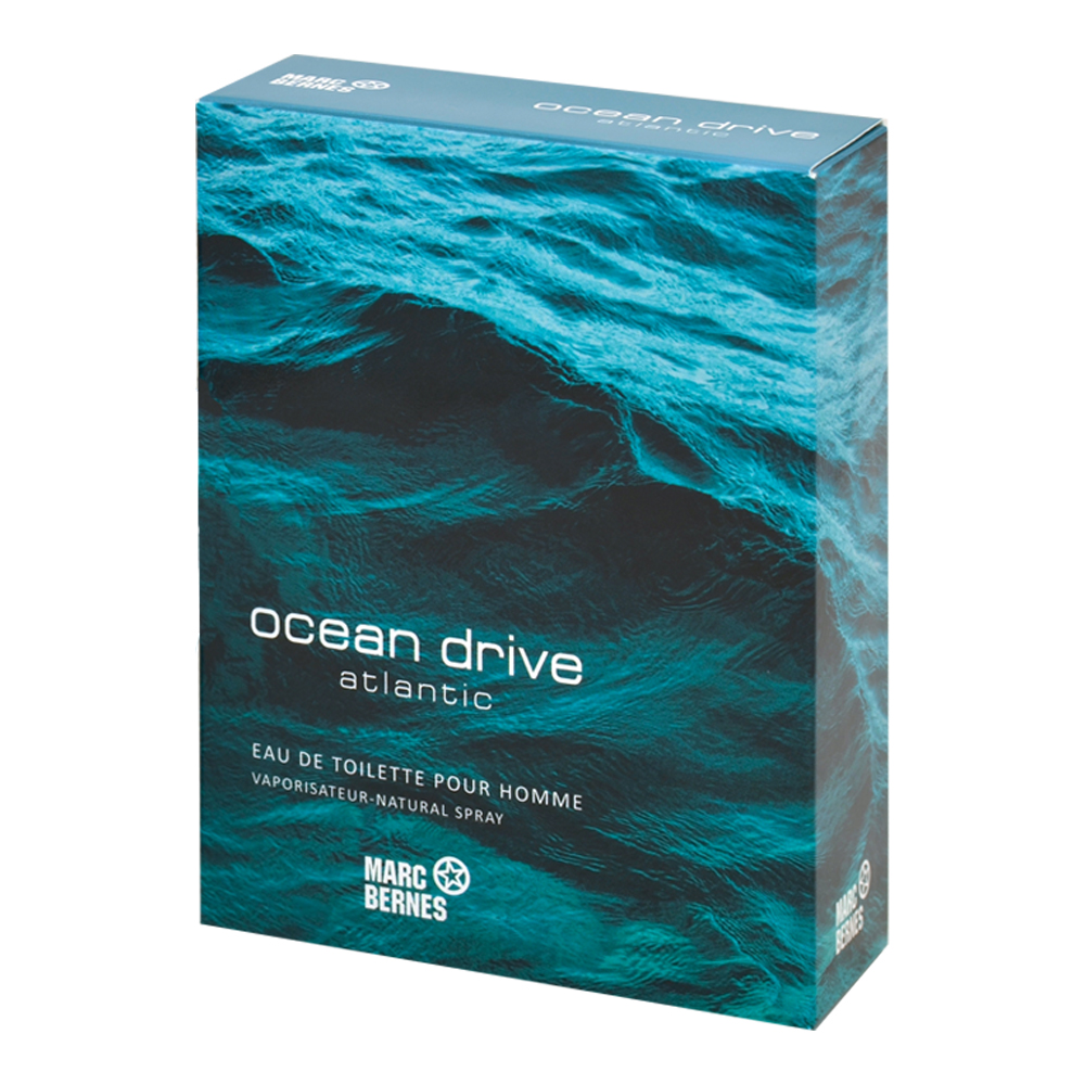 Туалетная вода Ocean Drive Atlantic цитрусовый аромат, мужская, 100 мл