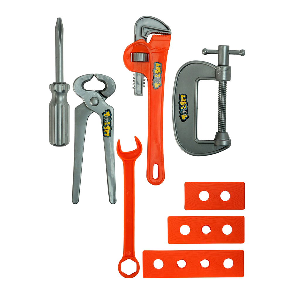 картинка Набор Y17996019-1 инструментов Юный мастер, 17 предметов, в ящике 