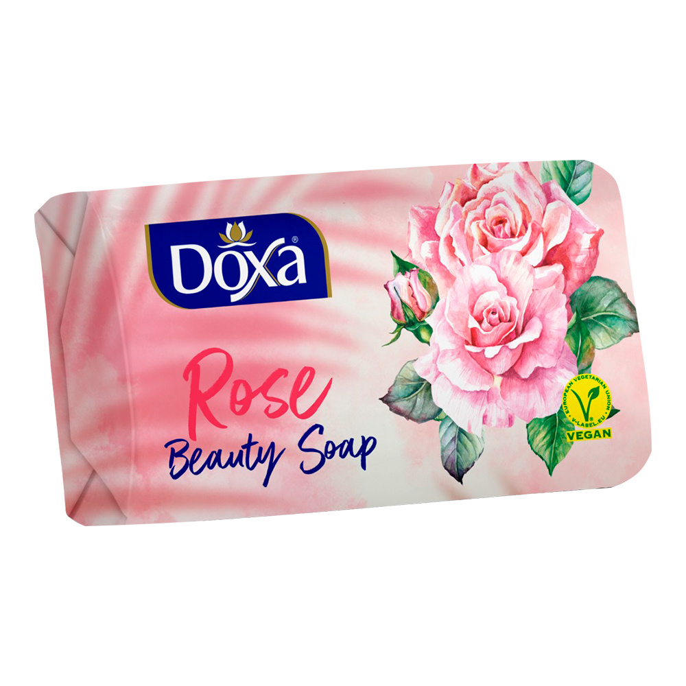картинка Мыло туалетное DOXA Роза, 125 г 