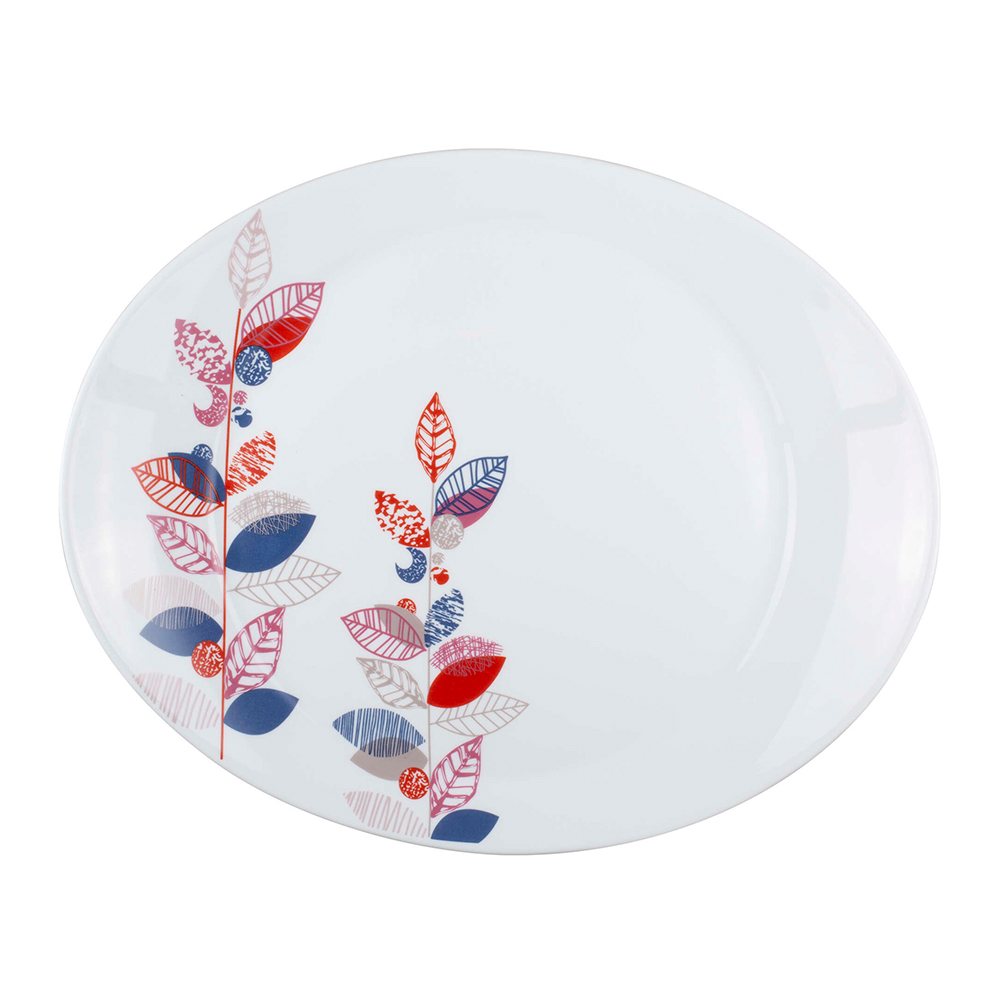 Тарелка Billbarri 500141 Marie 30 см, опаловое стекло