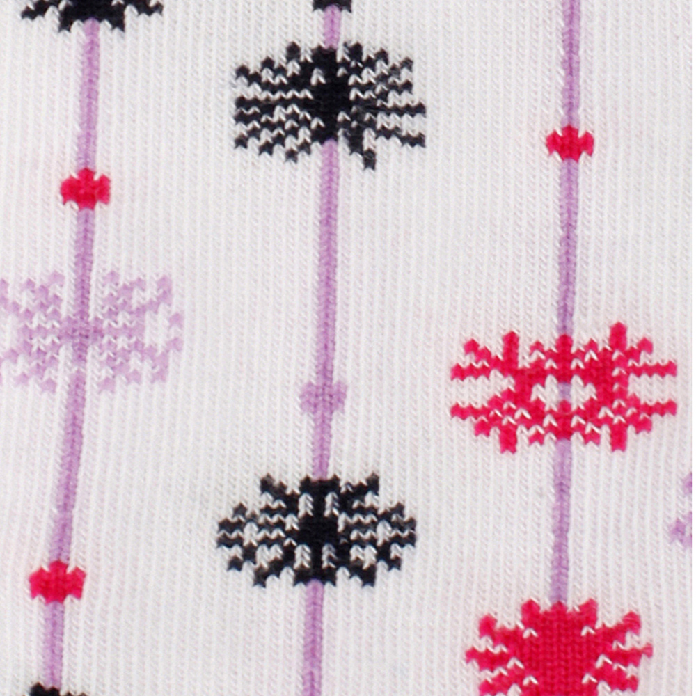 Носки женские Minimi INVERNO зима 3300-3 плюшевый след, рисунок снежинки, цвет Bianco (белый)