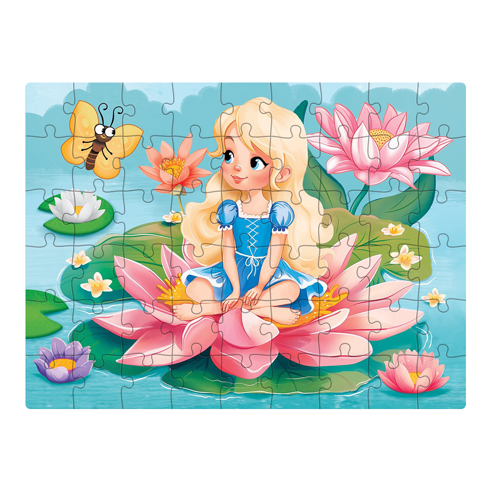 картинка Пазл Puzzle Time 10733544 Дюймовочка, 54 элемента 