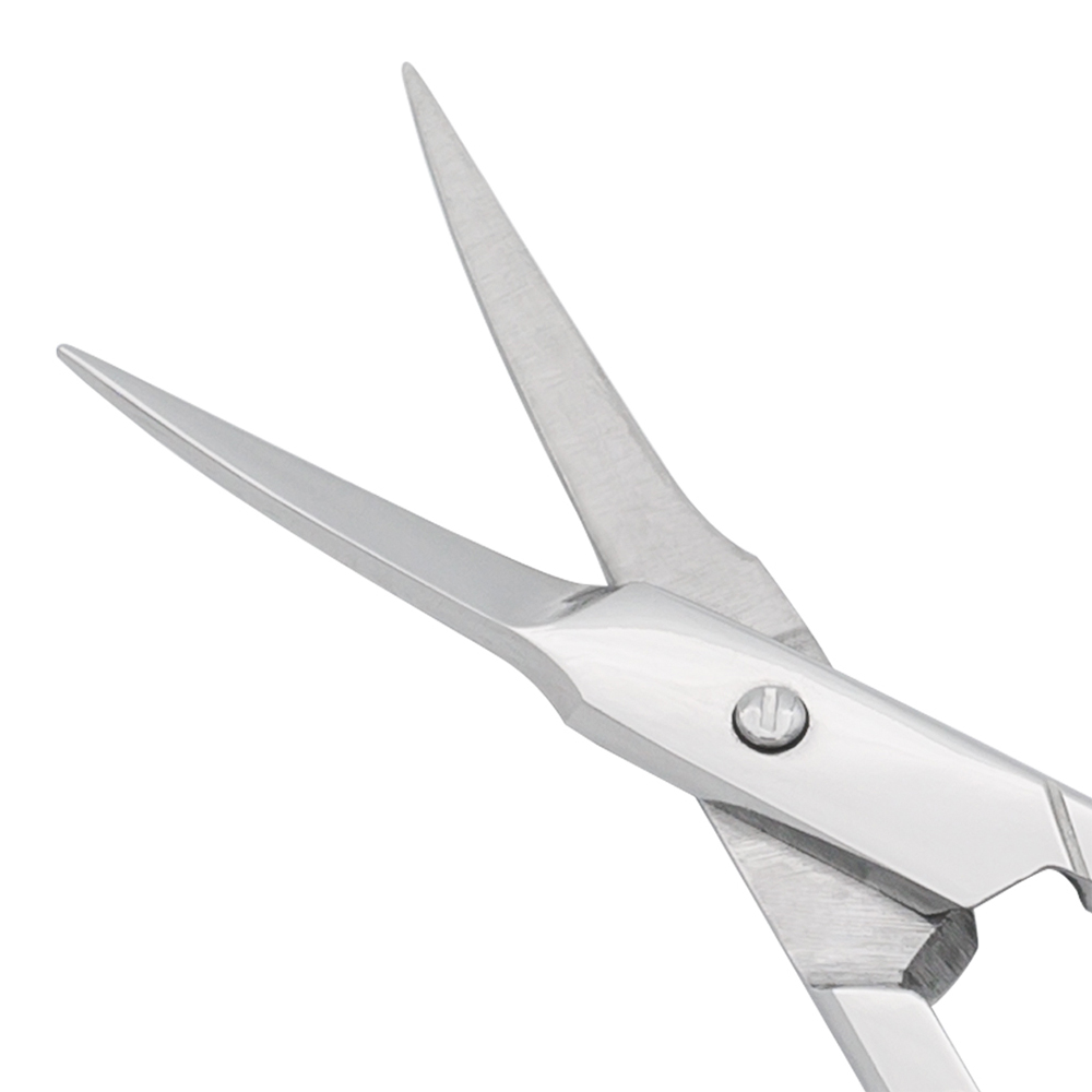 картинка Ножницы маникюрные Solinberg 212-011 Classic Line, заусеничные, лезвия 20мм, серебристые 