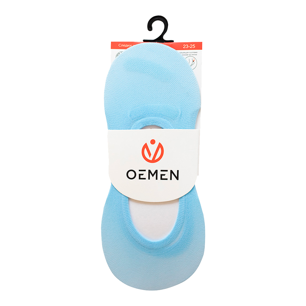 Подследники капроновые Oemen KP006 полиамидные, размер 23-25, светло-голубой