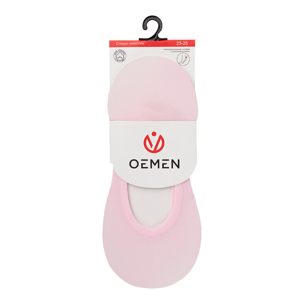 Подследники капроновые Oemen KP006 полиамидные, размер 23-25, светло-розовый